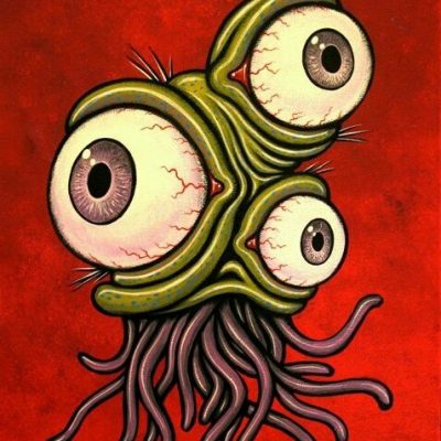 Alien eyes